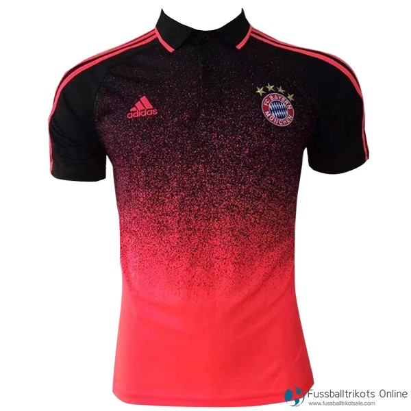 Bayern München Polo 2017-18 Pink Fussballtrikots Günstig